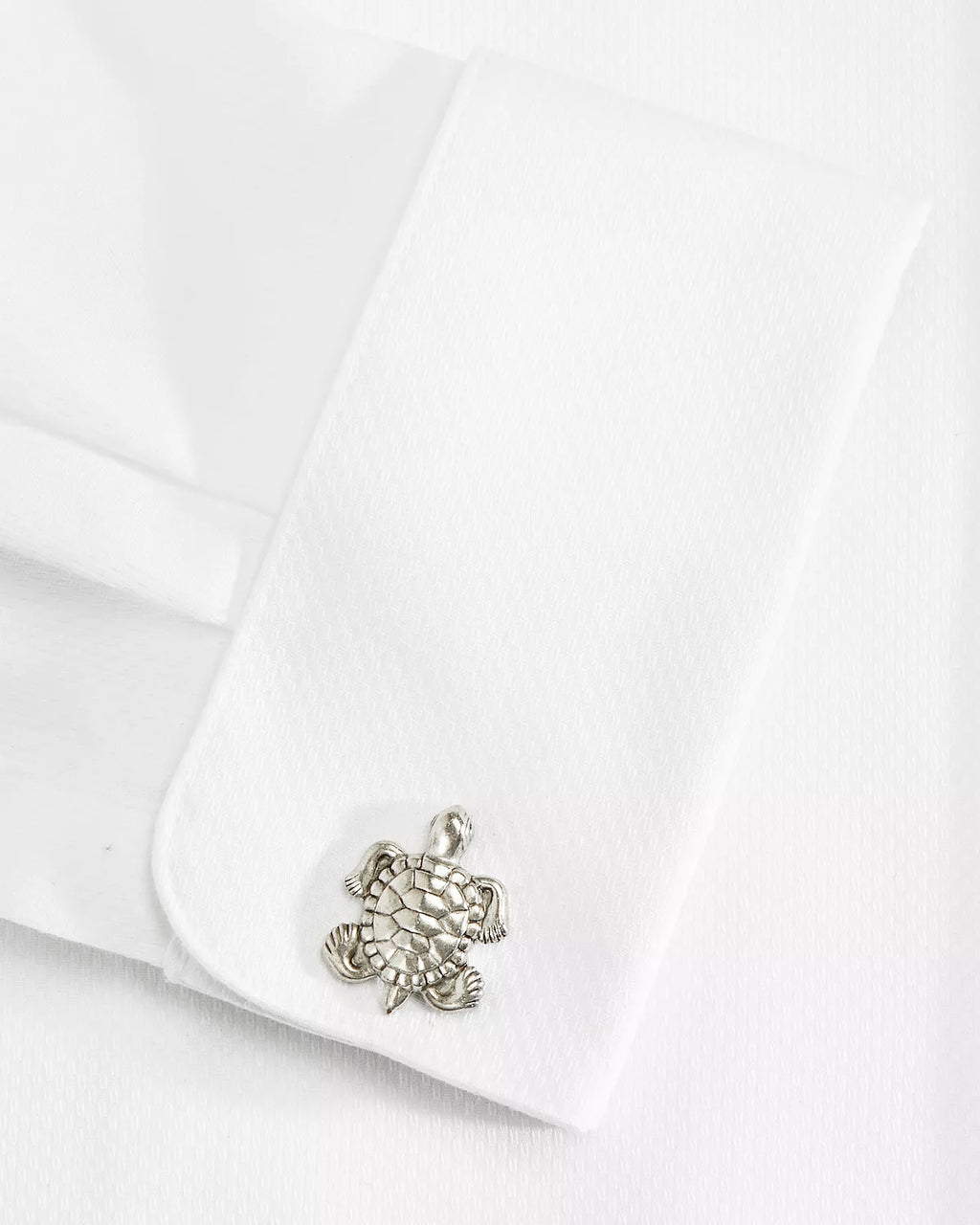 Antique Silver Turtle Cufflinks