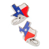 State Of Texas Flag Cufflinks