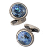 Blue Sodalite Antique Border Cufflinks