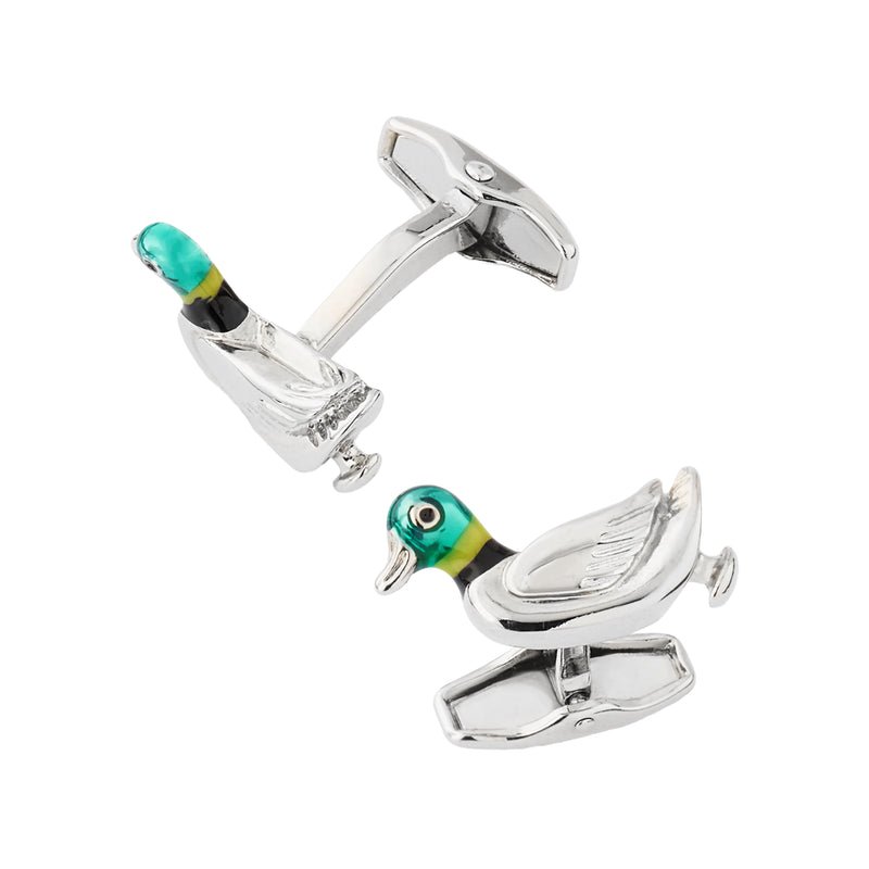 Mallard Duck Cufflinks