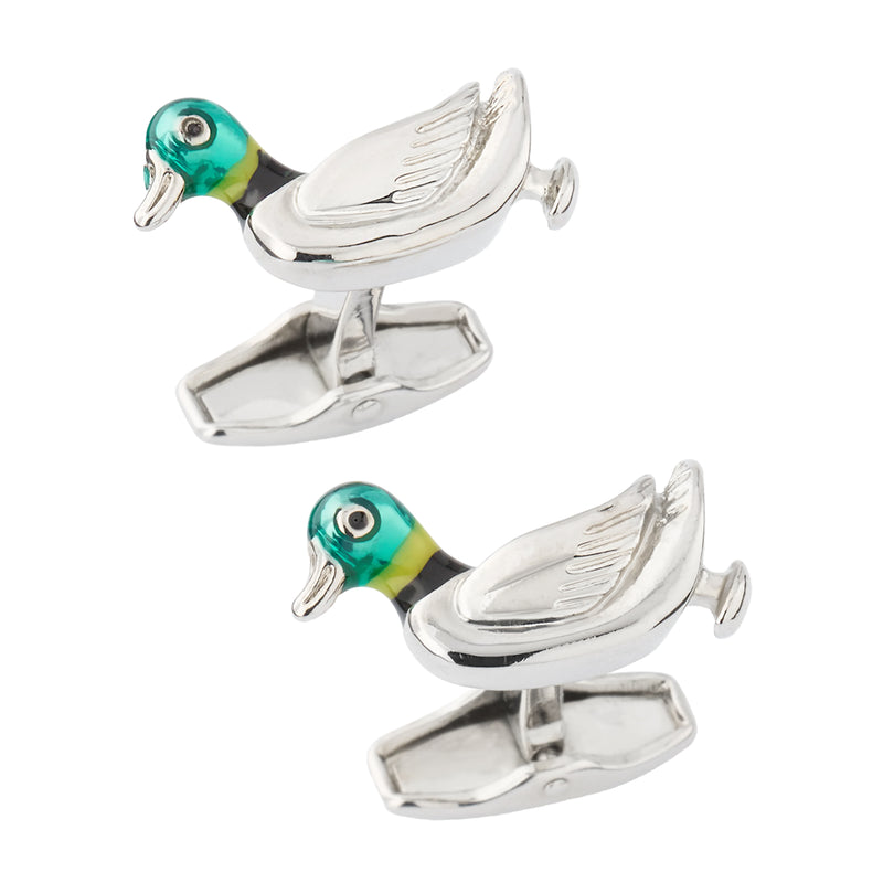 Mallard Duck Cufflinks