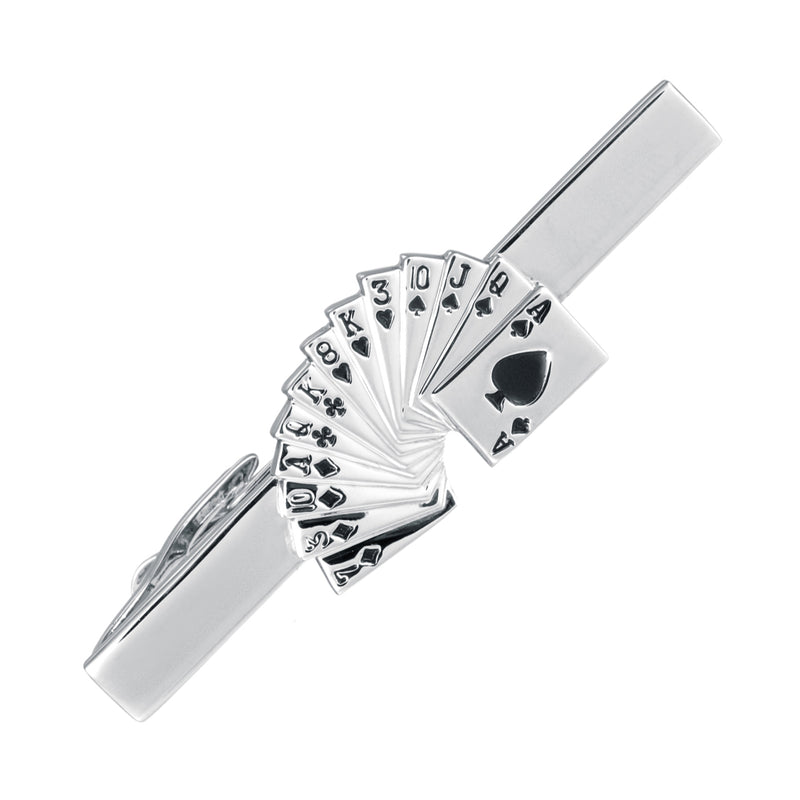 Poker Card Tie Bar