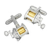 Fly Fishing Reel Cufflinks by Link Up